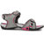 Fuel Women Grey Pink Sports Sandals