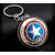Kudos Pair of Captain America - Key chain for Car/Bike (set of 2)