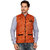 Conwey Cotton Orange Nehru Jacket