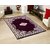 Manvi Creations Designer Purple Chenille Carpet