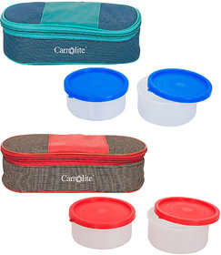 Combo plastic Royal Blue-Green+Royal Red-Brown