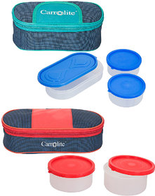 Combo plastic Solace Blue-Green+ Royal Red - Blue