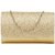 Tarusa Gold Solid Clutch