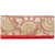 Tarusa Red Embroidered Clutch
