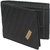 Krosshorn Men's Black Pure Leather Bi-fold Wallets