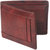 Krosshorn Men's Brown Pure Leather Bi-fold Wallets