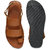 Mywalk Mens Leather Formal Slip On Sandal