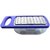 Cheese and Vegetable Grater with Plastic Container - Multicolor