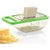 Cheese and Vegetable Grater with Plastic Container - Multicolor