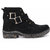 Trendigo Black Pure Suede Leather Boots For Men