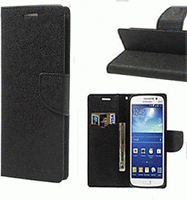 Sony Xperia M2 Flip Cover By - Black