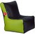 Sicillian Bean Bags Bean Chair - Size Xl - Without Fillers - Cover Only (Black & Pea Green)