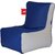 Sicillian Bean Bags Bean Chair - Size Xl - Without Fillers - Cover Only (Blue & Grey)