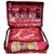 Atorakushon Locker Jewellery Kit / Jewellery box/Wardrobe Organiser/Regular Make Up Kit/  Makeup Vanity Box  (Maroon)