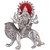 Haridwar Astro Metal Durga Mata Idol