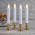 GOYAL Flamelese LED Electronic Candle With Stand especially for Birthday/ Festival / Anniversary - Set of 2