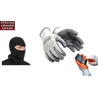 Buy Riders Dual Combo- Balaclava Face Mask with Anti-Cut Resistance ...