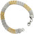 Sanaa Creations Mens Style Stainless Steel Silver,Gold Plated Alloy Mens Bracelet New Year Special offer for Men  Boys
