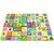 BcH 100 Waterproof, Anti-Skid, Double Sided Baby Play  Crawl Mat (6X4 Feet) with a FREE CARRY BAG.