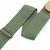 Aeoss Adjustable Guitar Strap for Folk / Acoustic / Electric Guitar Frosted Tip Cotton Material Green
