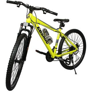 Buy COSMIC TRIUM 27.5 INCH MTB BICYCLE 21 SPEED YELLOW PREMIUM