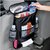 S4D  Multi-Pocket Travel Storage Bag, Insulated Car Seat Back Drinks Holder Cooler, (Heat-Preservation)