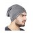 NEW Men Beanie Baggy Slouchy cap hat with Ring thin winter/fall Hat