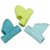 Aeoss 3PCS/Set Pencil Grips Silicone Ergonomic Writing Claw Aid Flower Handle Style Pencils Training Grip Holder for Kid