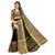 Ruchika Fashion Women's Silk Cotton Saree With Blouse Piece (R-Angi-BrownblackMulti-Color).