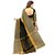 Ruchika Fashion Women's Silk Cotton Saree With Blouse Piece (R-Angi-BrownblackMulti-Color).