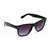 Meia Black Unisex Wayfarer Sunglasses