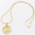 Chain Pendant sherawali maa kali durga maa Gold Plated locket Jewelry Set for womens girls children mens boys