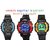 Sports Watch Digital With LED Light - 1(Pcs)-(Assorted Colors)