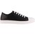 Stylish Men's Sneakers Lace-Up Black and white