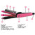 3 in 1 Hair Care Curler Curl Curling Iron Rod Brush Styler Straightener 40W -11