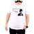 Mooch Wale Charlie Chaplin They Always Smile  White Quick-Dri T-shirt For Men