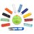 24 Needle Set + 10 Thread Spools With Thread Cutter (Colours may vary from actual image)