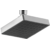 Touch 5X5 Inch Square Gray Overhead Shower