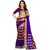 New Maruti Enterprise Purple Cotton Silk Sarees For Womens