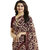 Dhanu Fashion Bollywood Designer Brown Color Georgette Saree