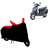 Blays Black-Red-Premium Matty Bike Body Cover For Honda Activa 125