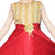 Meia for girls red color sleeveless dress
