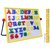 Kids Educational Alphabet Magnetic Number Board with Marker, Chalk and Duster