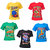 Pari & Prince Cotton T-Shirts Pack of 5 (Assorted Color)