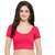 Janasya Women's Cotton Lycra Stretchable Readymade Blouse