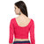 Janasya Women's Cotton Lycra Stretchable Readymade Blouse