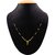 Gold Plated Mangalsutra Pendant Necklace With Chain For Women