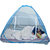 Kawachi Double Bed Size Folding Mosquito Net-Blue