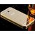 Samsung Galaxy J5 Luxury Metal Bumper + Acrylic Mirror Back Cover Case For Samsung Galaxy J5 ( Golden)