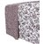 ZAIN Cotton Single Bedsheet Without Pillow cover, Brown-White Color, Paisley Design
